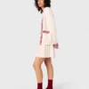 Cardigan long brodé