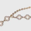 Ceinture à chaîne Clover bicolore