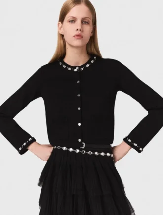 Ceinture à chaîne en strass