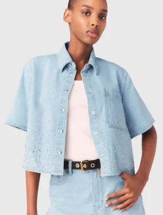 Ceinture en cuir avec boucle Miss M