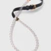Ceinture en perles et cuir