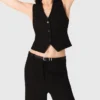 Ceinture fine avec boucle strass Ceinture fine avec boucle strass
