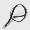 Ceinture fine à boucle carrée