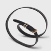 Ceinture fine à boucle carrée