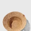 Chapeau bob en raphia crocheté Chapeau bob en raphia crocheté