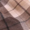 Écharpe à carreaux en laine