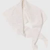 Écharpe triangulaire en laine à strass Écharpe triangulaire en laine à strass