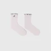 Chaussettes en coton pointelle Chaussettes en coton pointelle