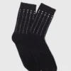 Chaussettes en coton à strass Chaussettes en coton à strass