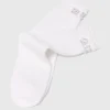 Chaussettes en pointelle perlé Chaussettes en pointelle perlé