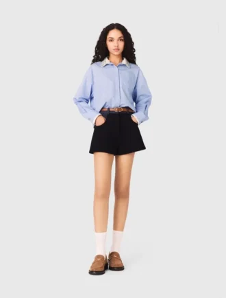 Chemise avec col bijou amovible