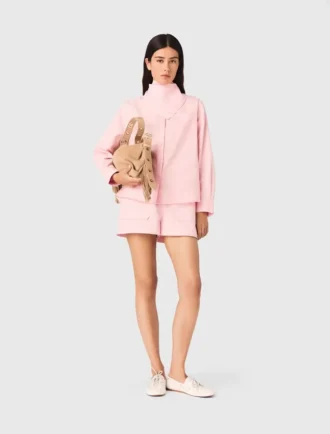 Chemise avec foulard amovible