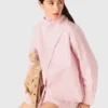 Chemise avec foulard amovible