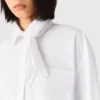 Chemise à col crochet