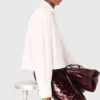 Chemise courte avec détail bijou