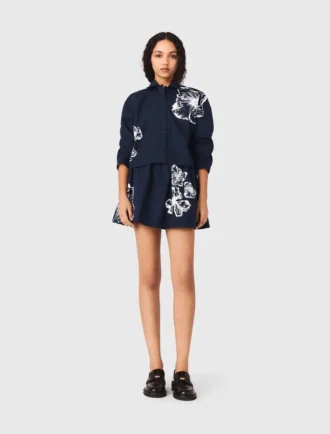 Chemise courte en coton
