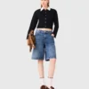 Chemise courte en popeline Chemise courte en popeline