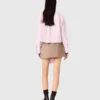 Chemise courte à nœud papillon Chemise courte à nœud papillon