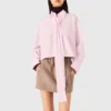 Chemise courte à nœud papillon Chemise courte à nœud papillon