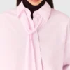 Chemise courte à nœud papillon Chemise courte à nœud papillon