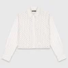 Chemise courte à perles Chemise courte à perles