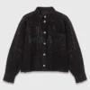 Chemise en denim à strass Chemise en denim à strass