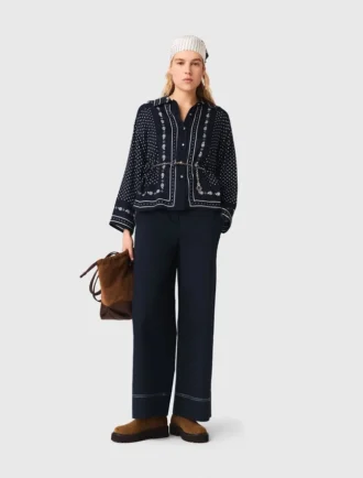 Chemise imprimée fluide