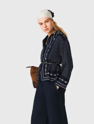 Chemise imprimée fluide