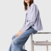Chemise à nœud rayée Chemise à nœud rayée