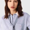 Chemise à nœud rayée Chemise à nœud rayée