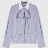 Chemise à nœud rayée Chemise à nœud rayée