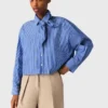 Chemise à strass avec cravate amovible Chemise à strass avec cravate amovible