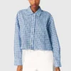 Chemise à strass avec cravate amovible Chemise à strass avec cravate amovible