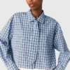 Chemise à strass avec cravate amovible Chemise à strass avec cravate amovible