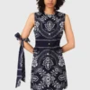 Mini-robe imprimé bandana