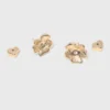 Clous d&rsquo;oreilles en forme de fleur