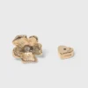 Clous d&rsquo;oreilles en forme de fleur