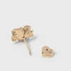 Clous d&rsquo;oreilles en forme de fleur