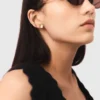 Clous d&rsquo;oreilles en forme de fleur