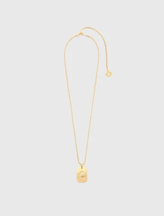 Collier avec plaque représentant le signe du zodiaque Collier avec plaque représentant le signe du zodiaque