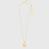Collier avec plaque représentant le signe du zodiaque