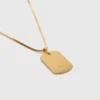 Collier avec plaque représentant le signe du zodiaque Collier avec plaque représentant le signe du zodiaque
