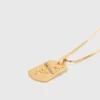Collier avec plaque représentant le signe du zodiaque Collier avec plaque représentant le signe du zodiaque