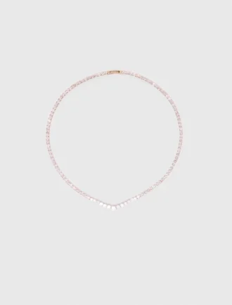 Collier Cascade diamanté
