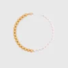 Collier de perles bicolore Collier de perles bicolore