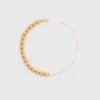 Collier de perles bicolore Collier de perles bicolore