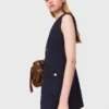 Combinaison en mélange de laine à effet superposé Combinaison en mélange de laine à effet superposé