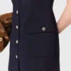 Combinaison en mélange de laine à effet superposé Combinaison en mélange de laine à effet superposé