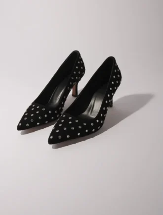 Escarpins à bout pointu ornés de strass Escarpins à bout pointu ornés de strass