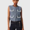 Gilet en tweed Gilet en tweed